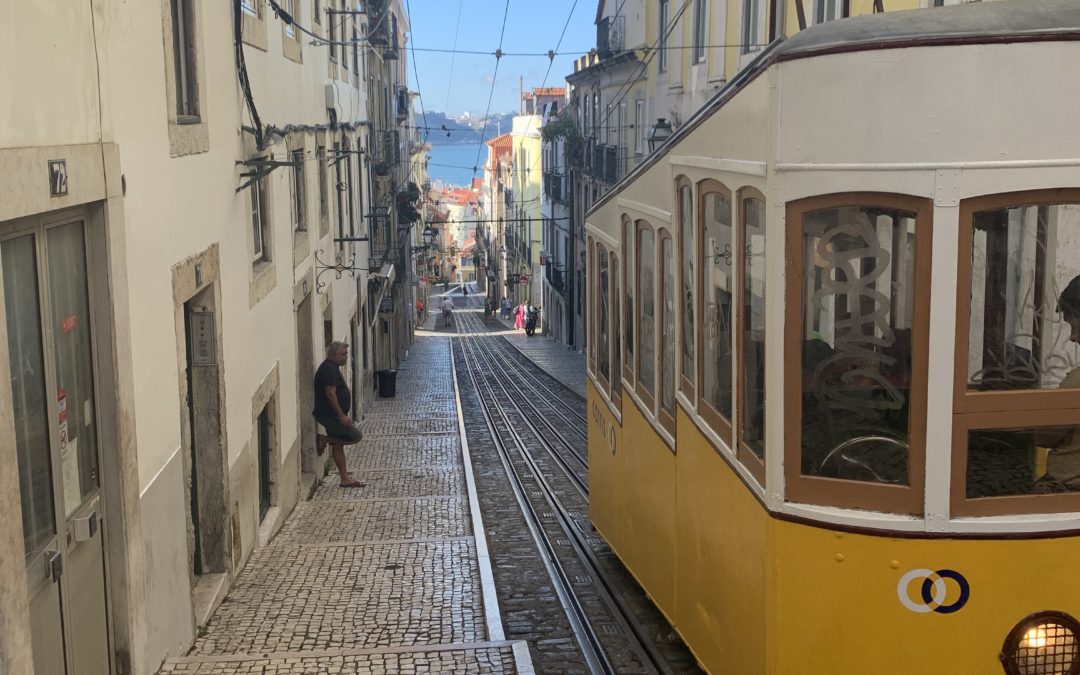 Reise nach Lissabon Portugal