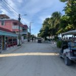 Strassen von Caye Caulker